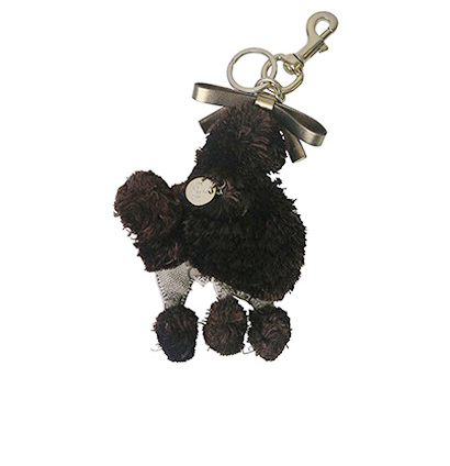 Gucci Poodle Keychain, front view